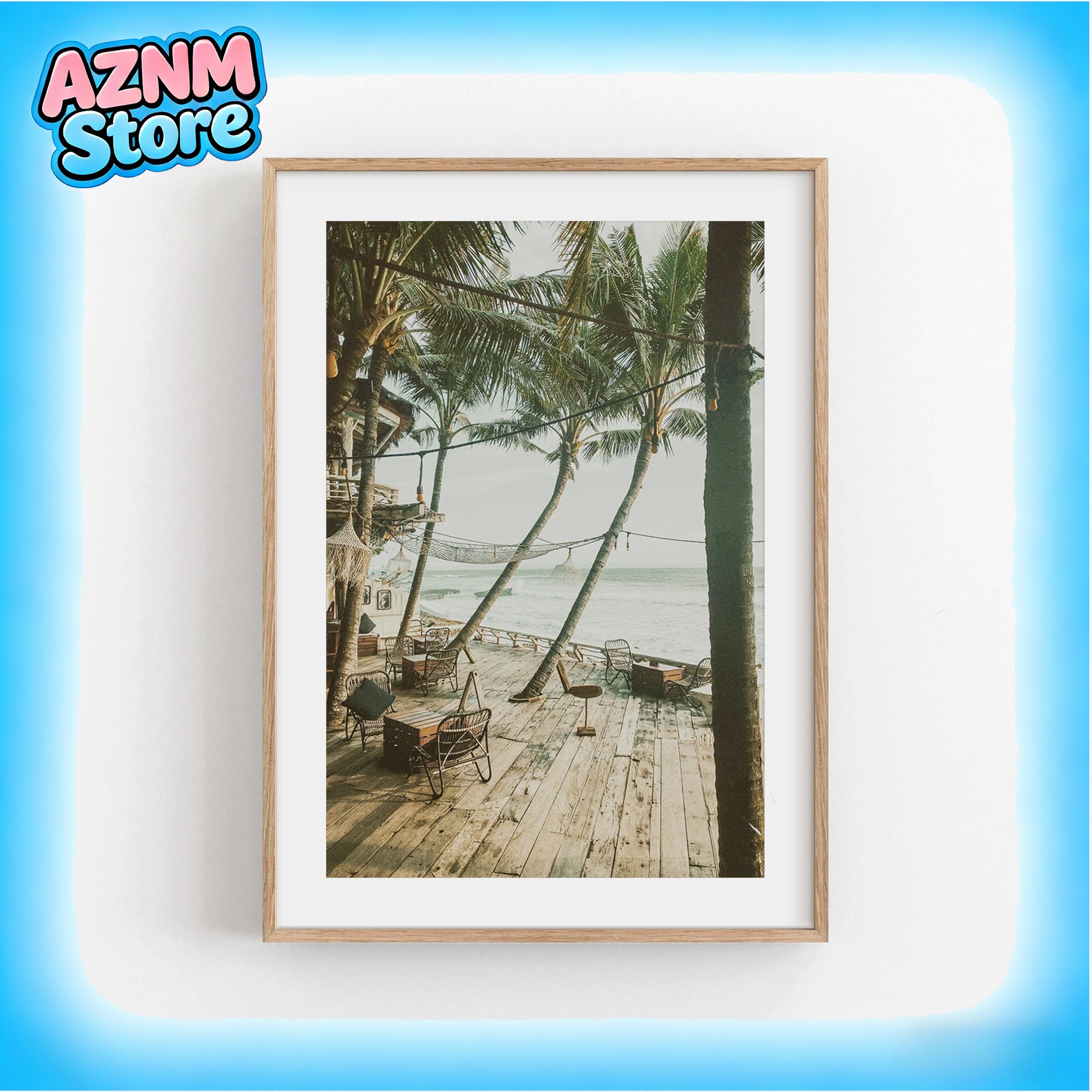 Home Office Bali - 1pc Bali Landscape Serene Asian Scene