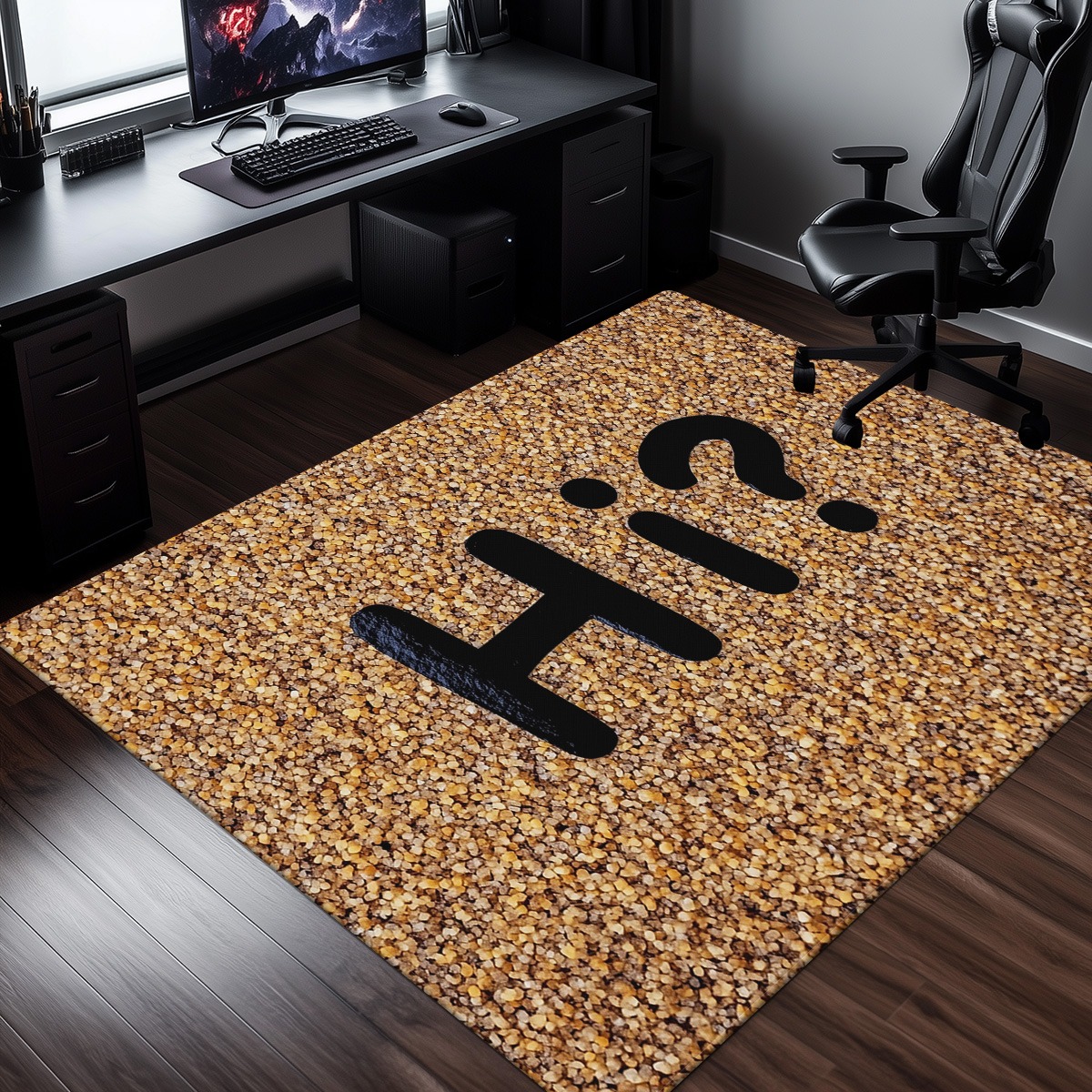 Home Office Questions - Hi question mark corn texture crystal