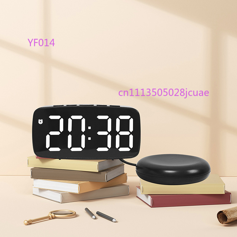 Led Desk Clock - LED Electronic Alarm Clock Minimalist Bedside
