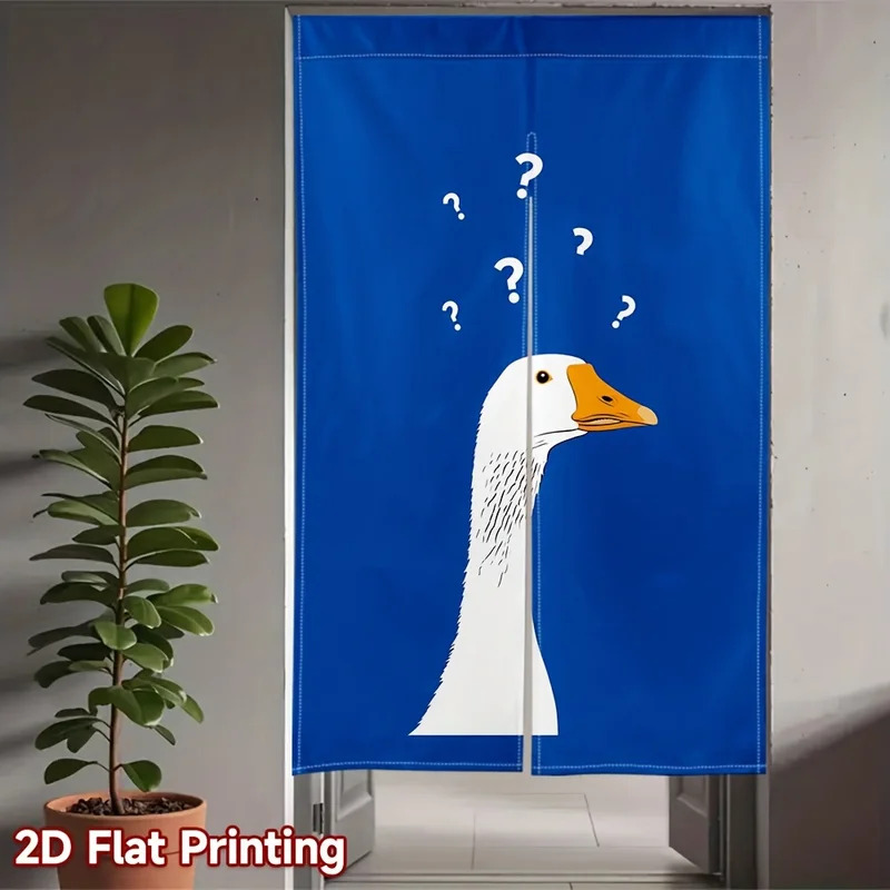 Home Office Questions - VIKAMA Fun Question Mark Goose Door