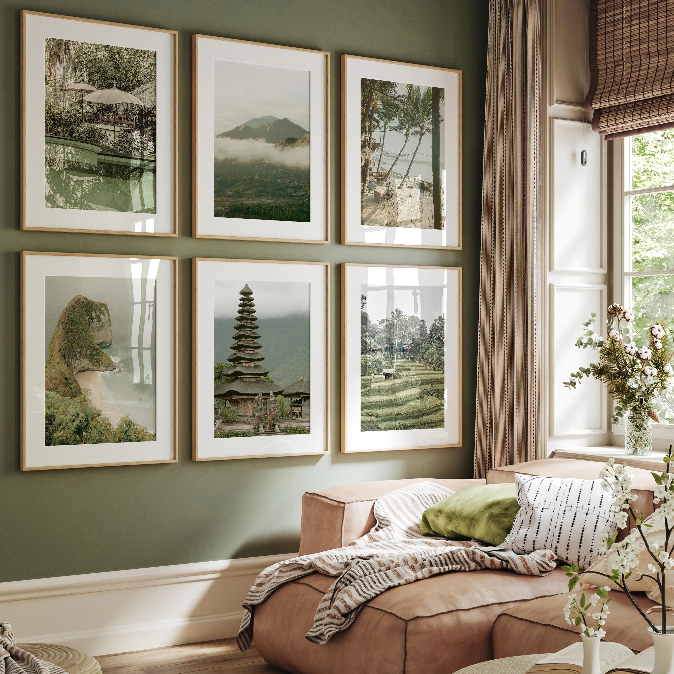 Home Office Bali - 1pc Bali Diamond Art Print -
