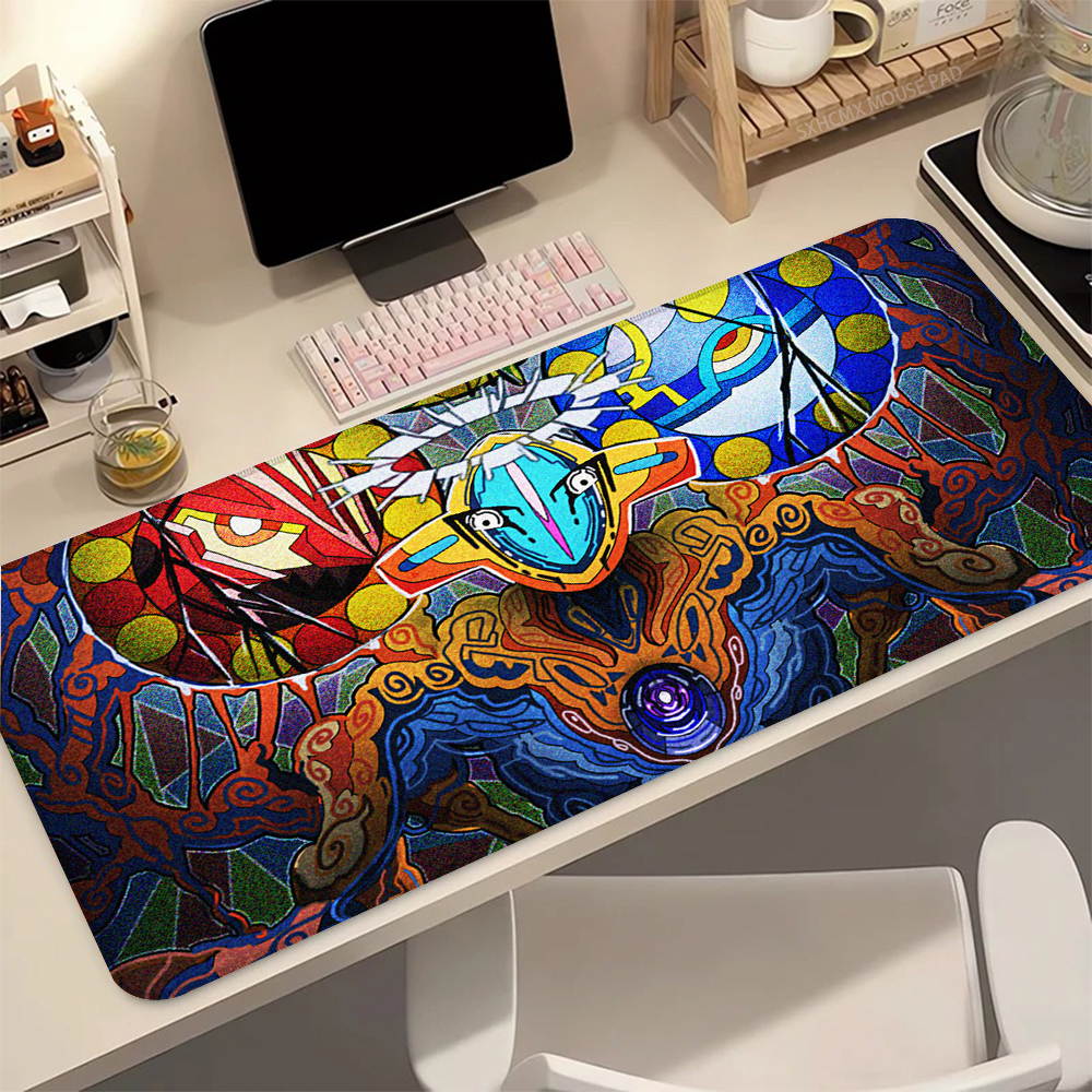 Home Office Setup - Deoxys Mouse Pad P-Pokemon Anime Gaming