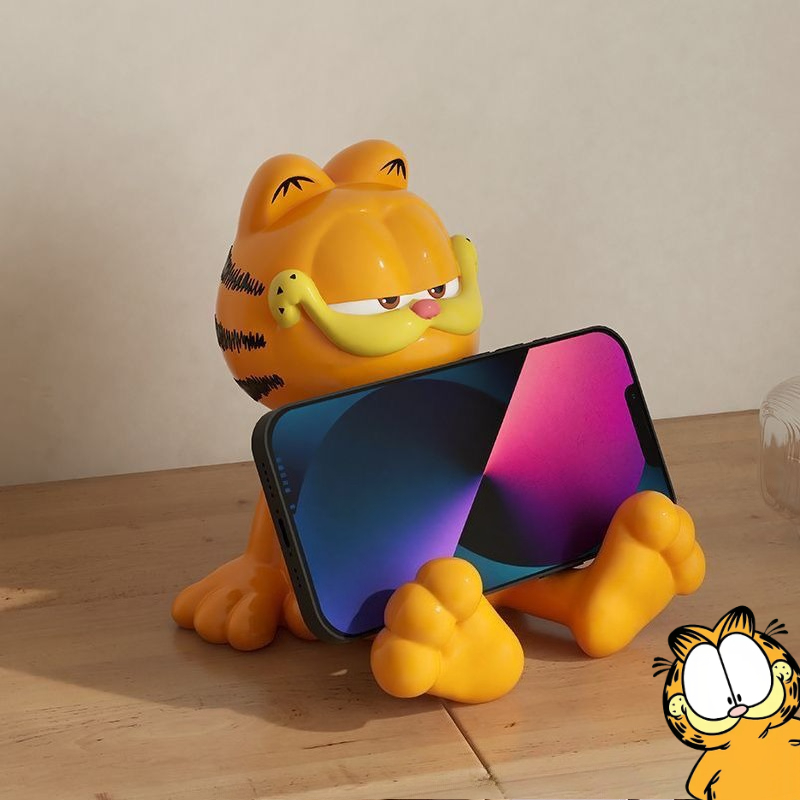 Home Office Setup - Garfield anime cartoon cute doll plush