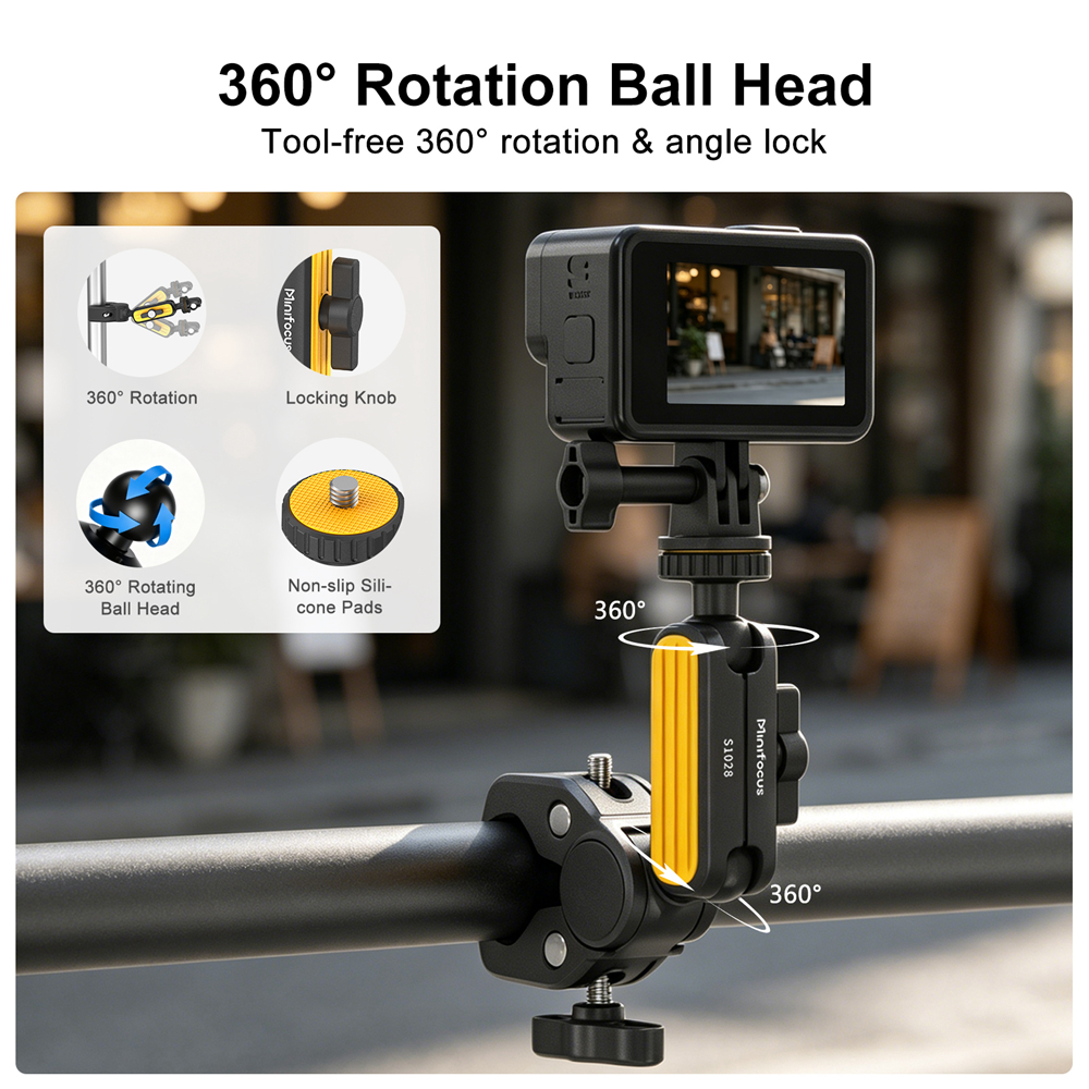 Super Clamp with 360° Dual Bal - Monitor Arm Dual ulasan dan harga