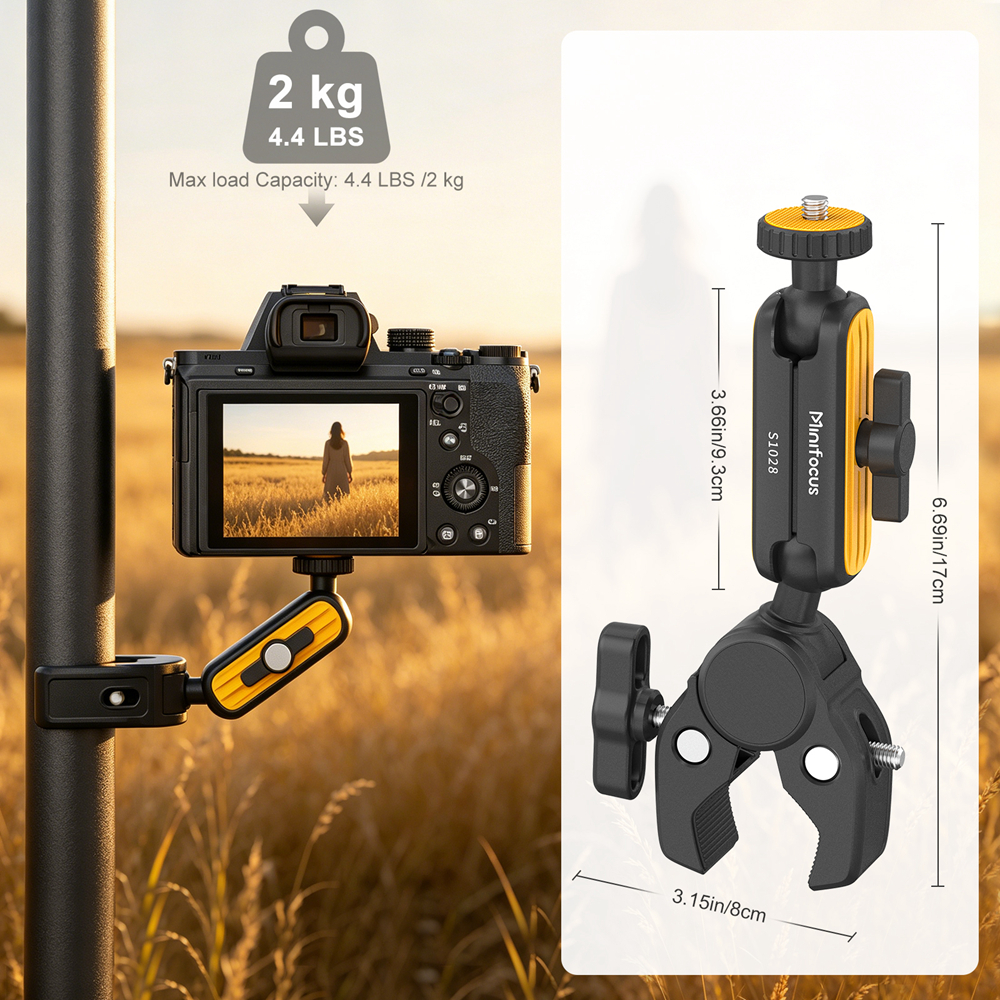 Super Clamp with 360° Dual Bal - Monitor Arm Dual ulasan dan harga