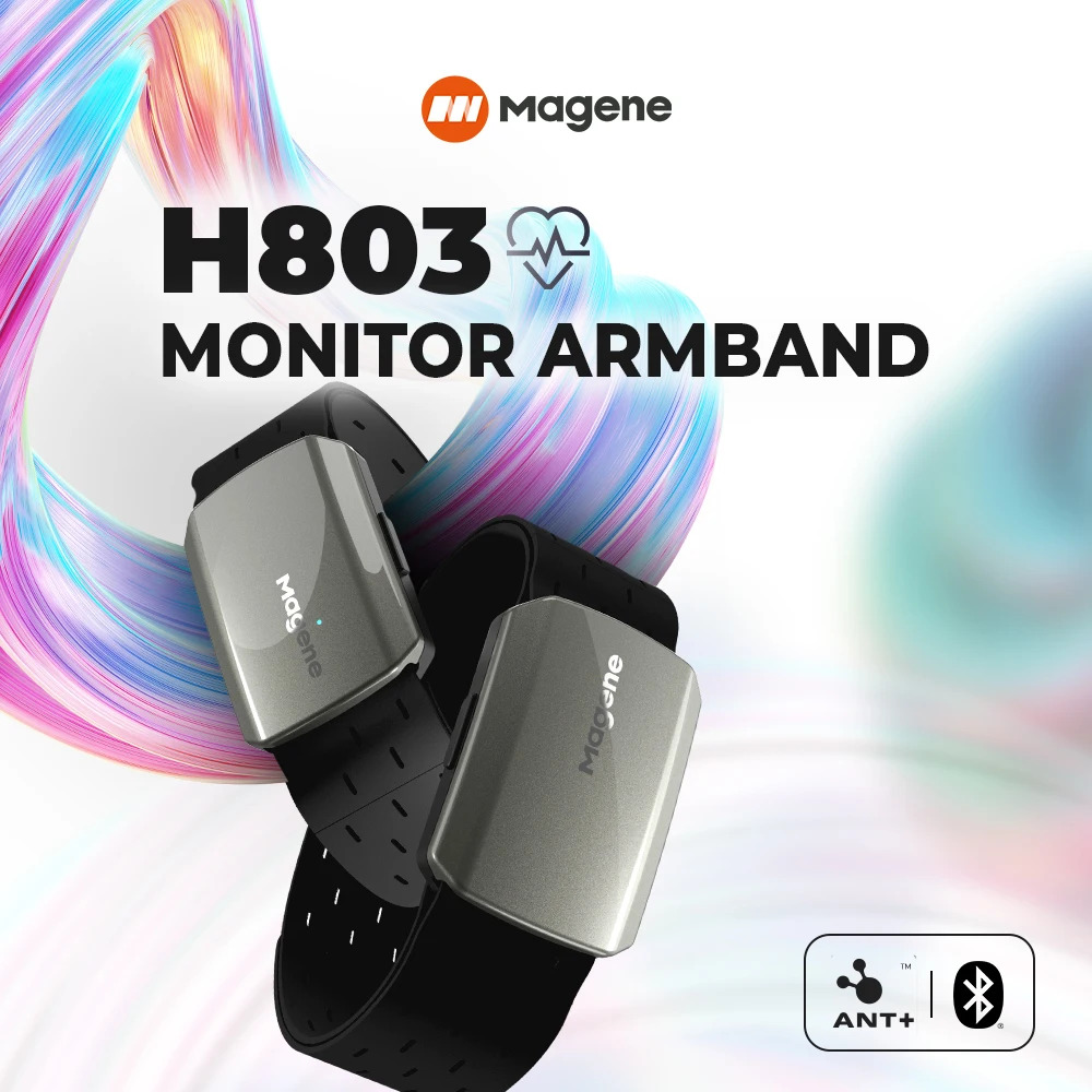 Magene H803 Heart Rate Armband - Monitor Arm Dual ulasan dan harga