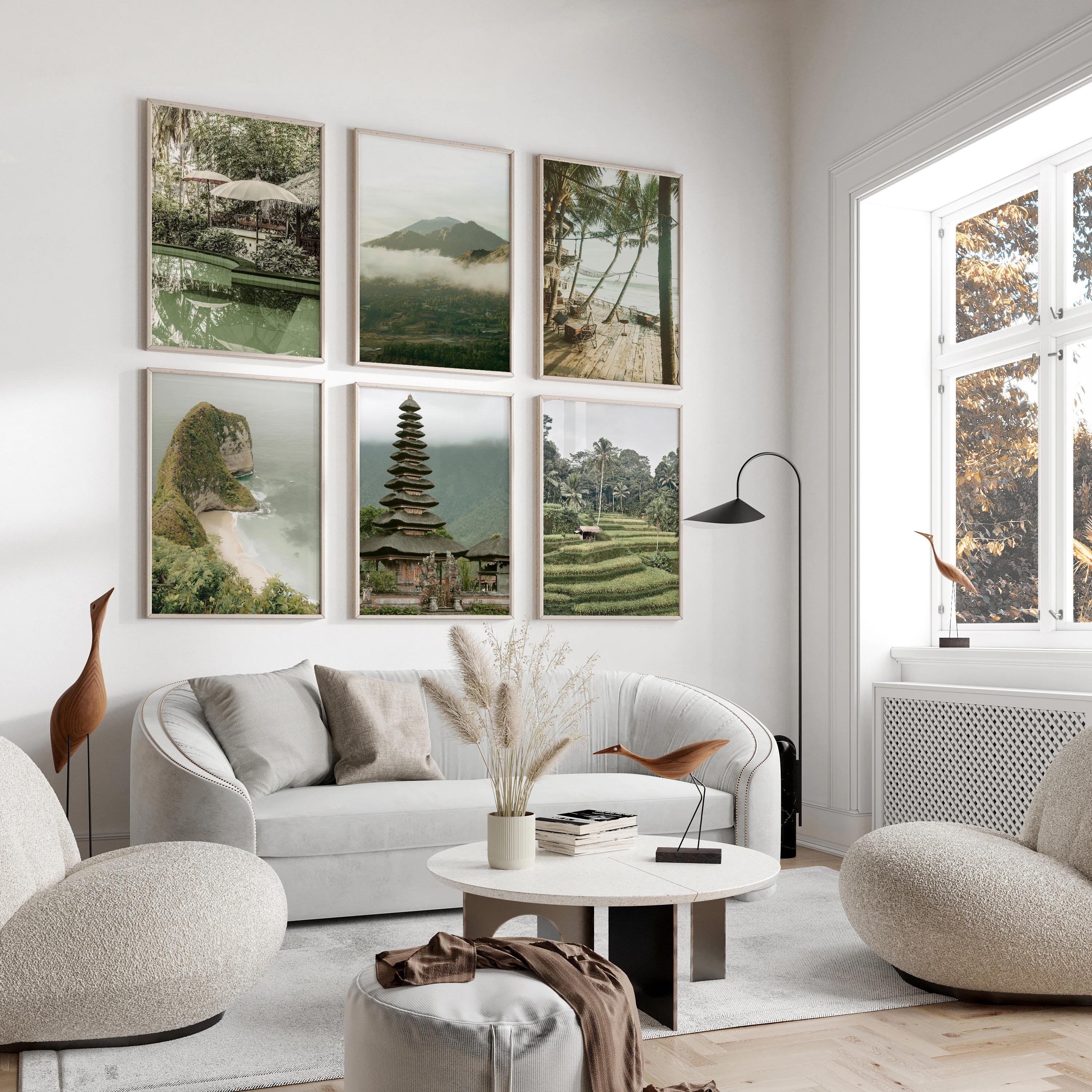 1pc Bali Canvas Art Print - Se - Home Office Bali ulasan dan harga