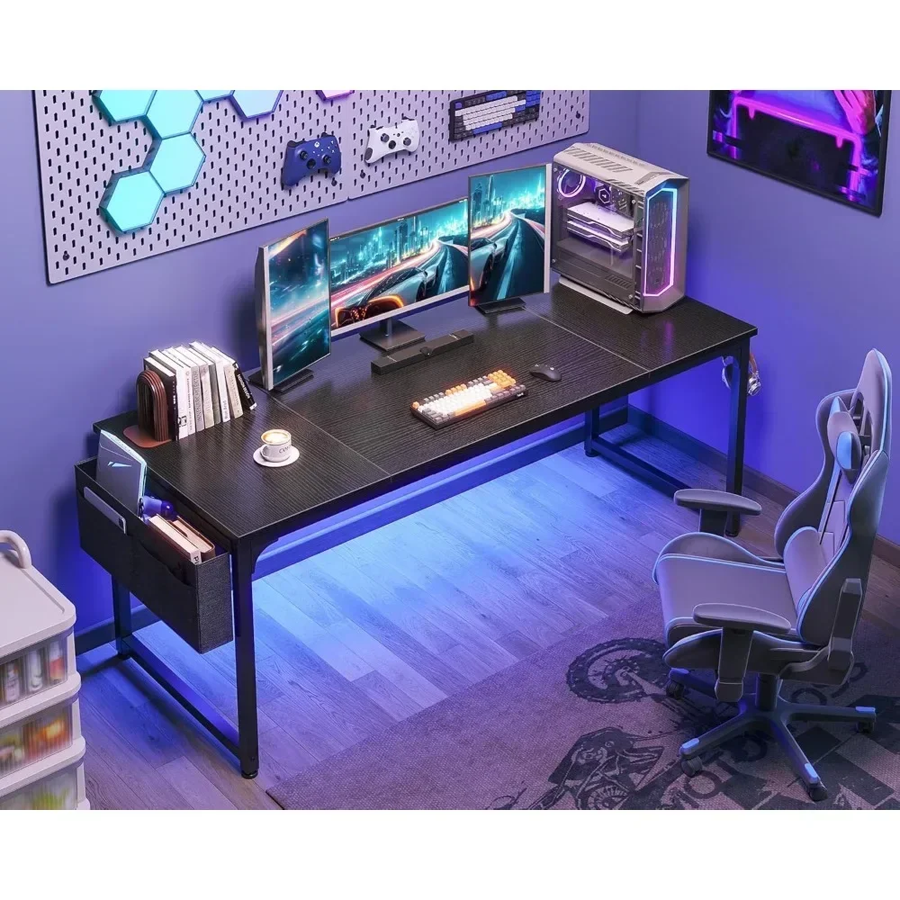Hot salesComputer Desk Large O - Home Office Work Table ulasan dan harga