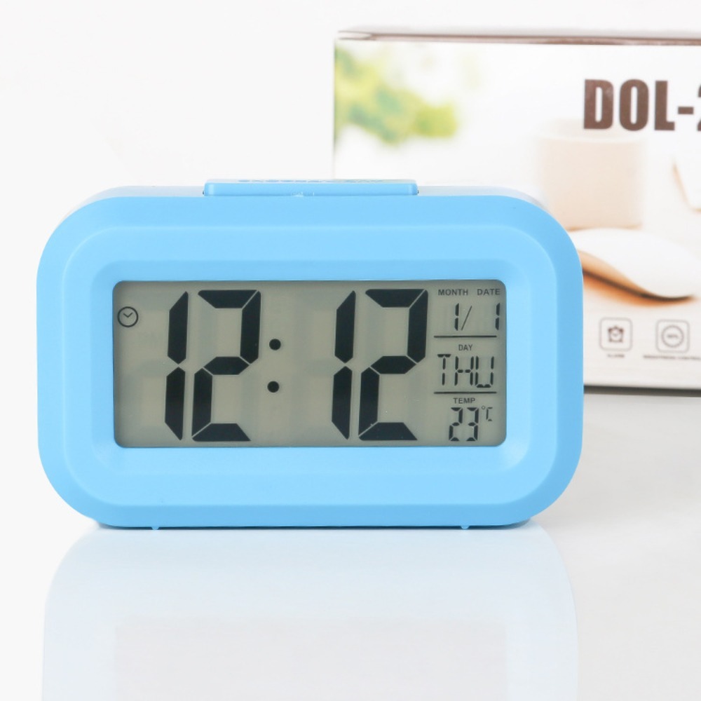 LCD Display Digital Alarm Cloc - Led Desk Clock ulasan dan harga