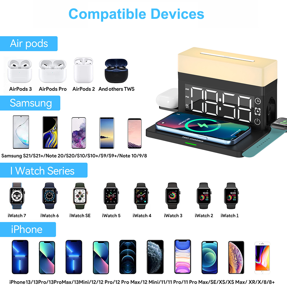 Desk Digital Alarm Clocks with - Led Desk Clock ulasan dan harga