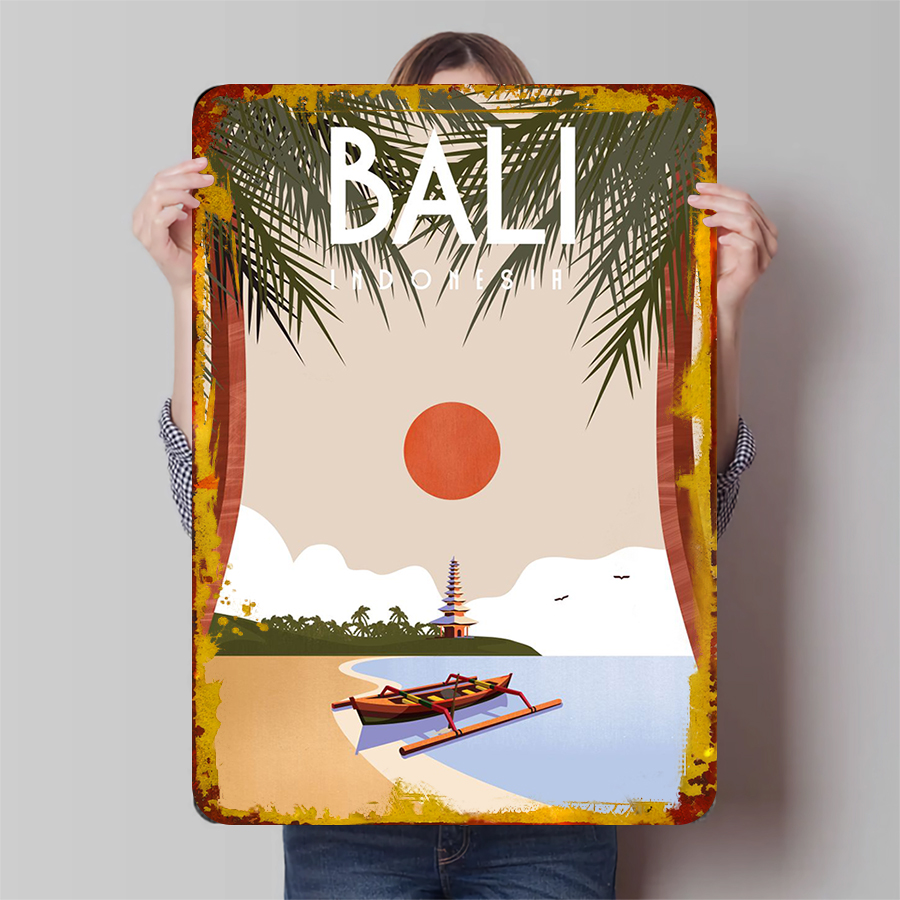 Bali Indonesia Scenery Metal W - Home Office Bali ulasan dan harga