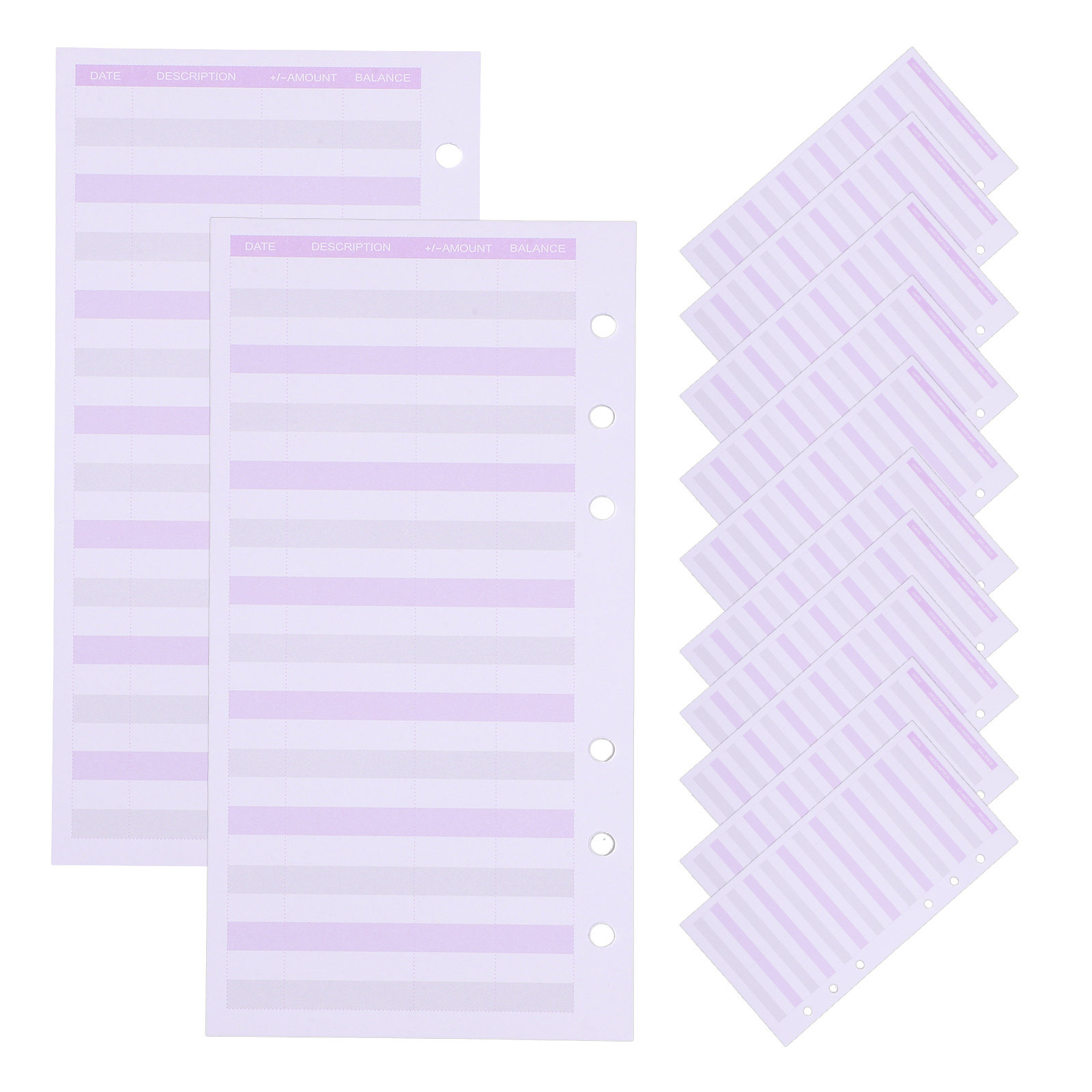 60Pcs Budget Cards Practical P - Home Office Expenses ulasan dan harga