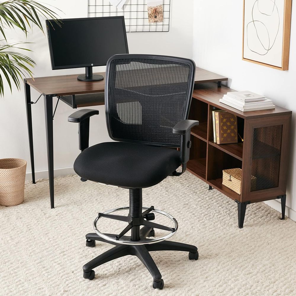 Ergonomic Office Chair with Br - Mesh Back Cushion ulasan dan harga