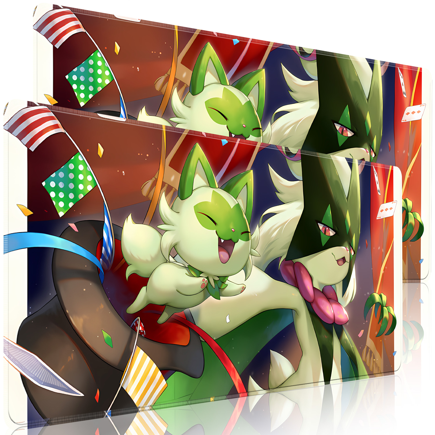 Kawaii Pokemon Meowscarada Gam - Home Office Setup ulasan dan harga