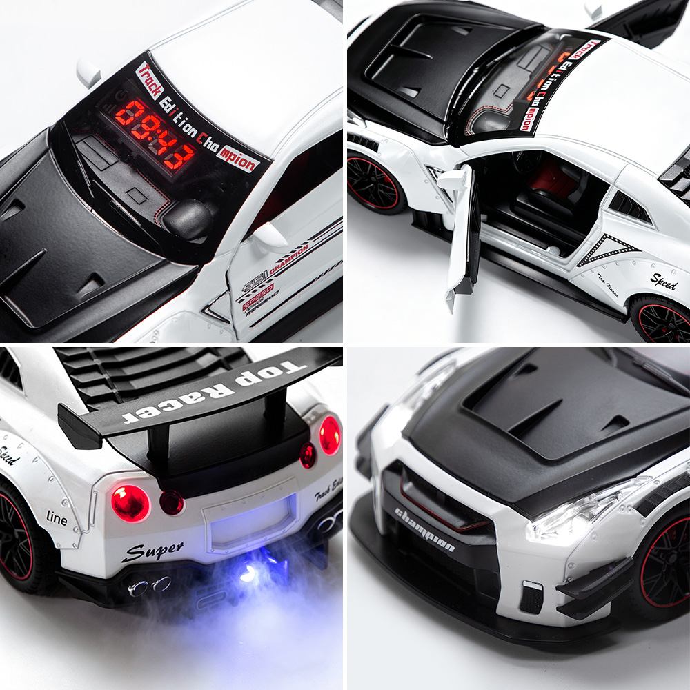 Hypercar LED Alarm Clock, Rech - Led Desk Clock ulasan dan harga