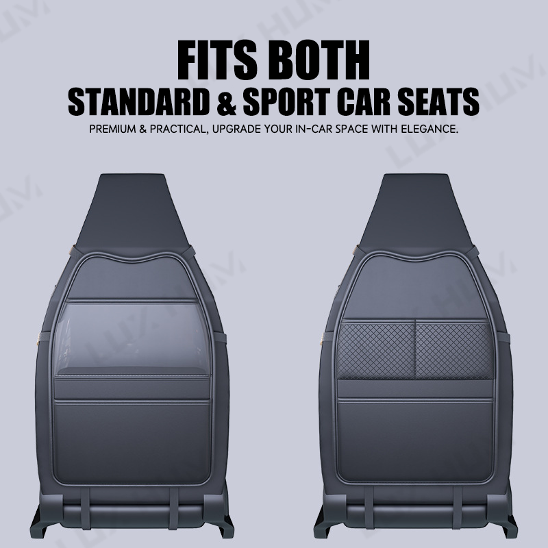Car Seat Anti Kick Mat with Or - Mesh Back Cushion ulasan dan harga