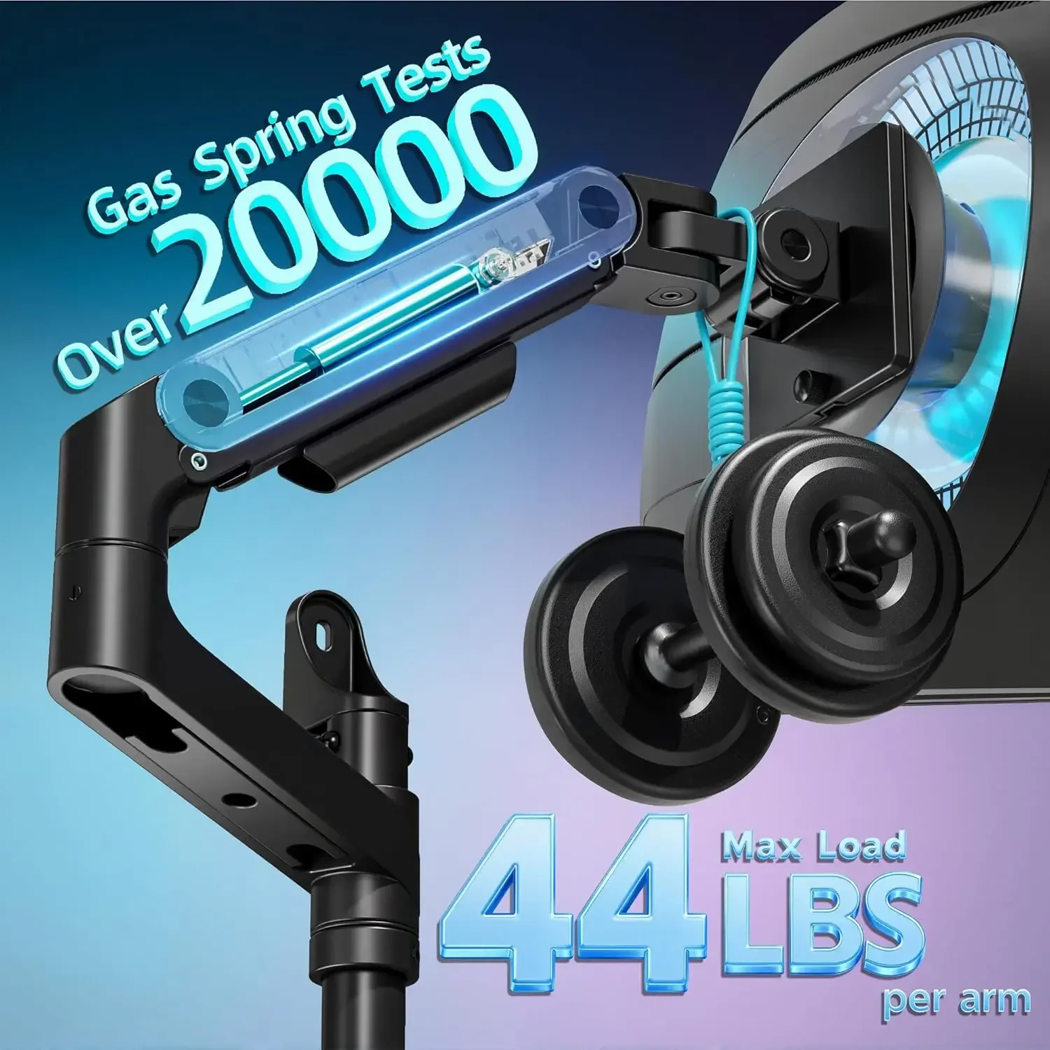Dual Monitor Wall Mount for 17 - Monitor Arm Dual ulasan dan harga