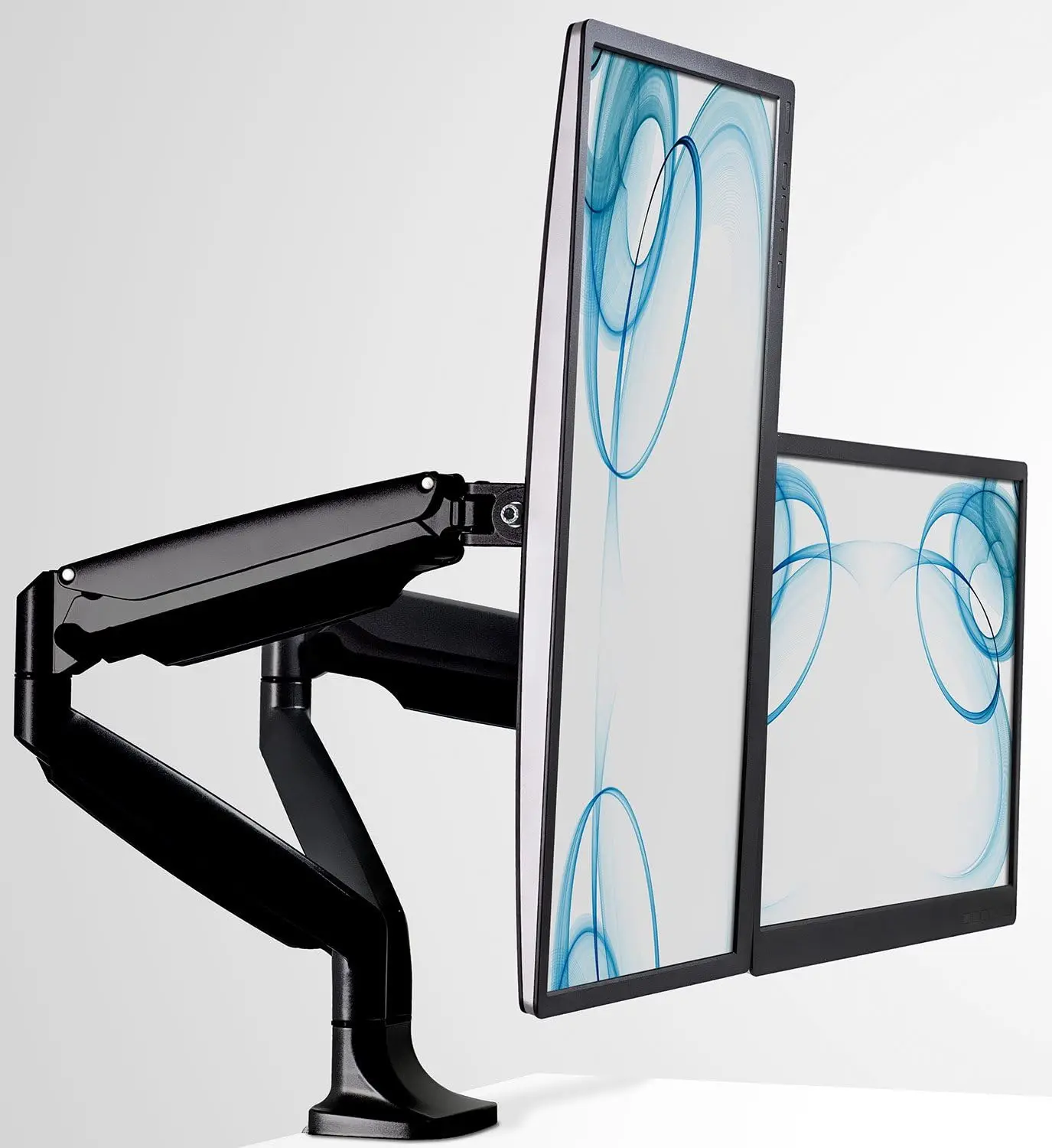 Dual Monitor Arm Mount | Desk  - Monitor Arm Dual ulasan dan harga