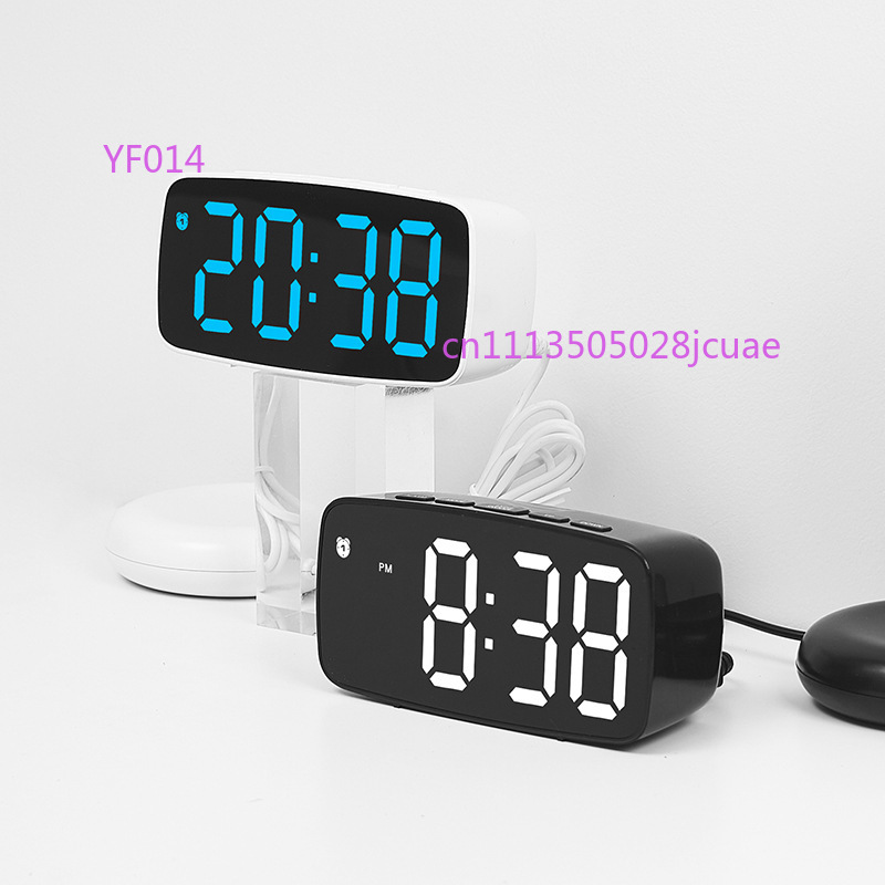 LED Electronic Alarm Clock Min - Led Desk Clock ulasan dan harga