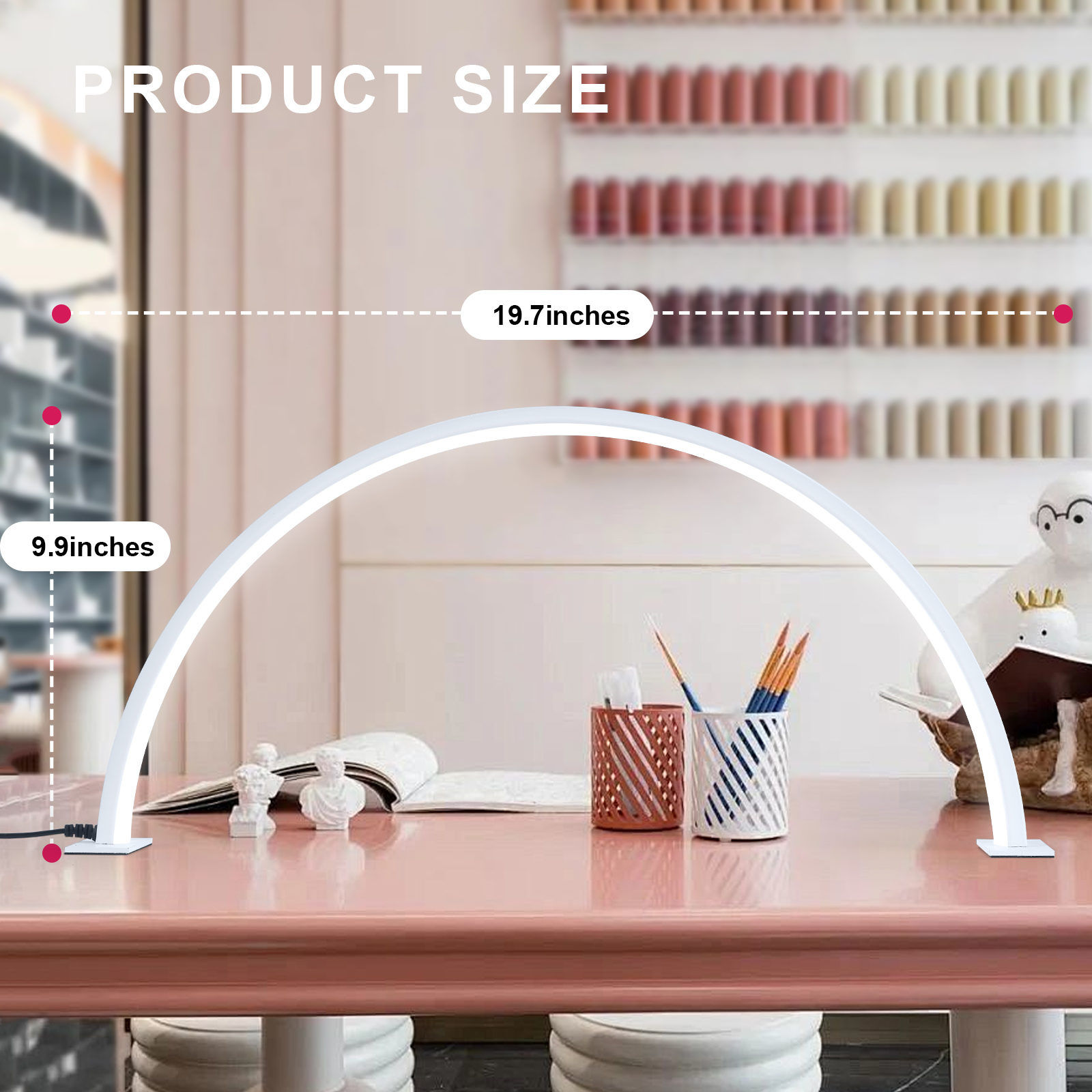 Half moon U-shaped nail lamp h - Home Office Setup ulasan dan harga