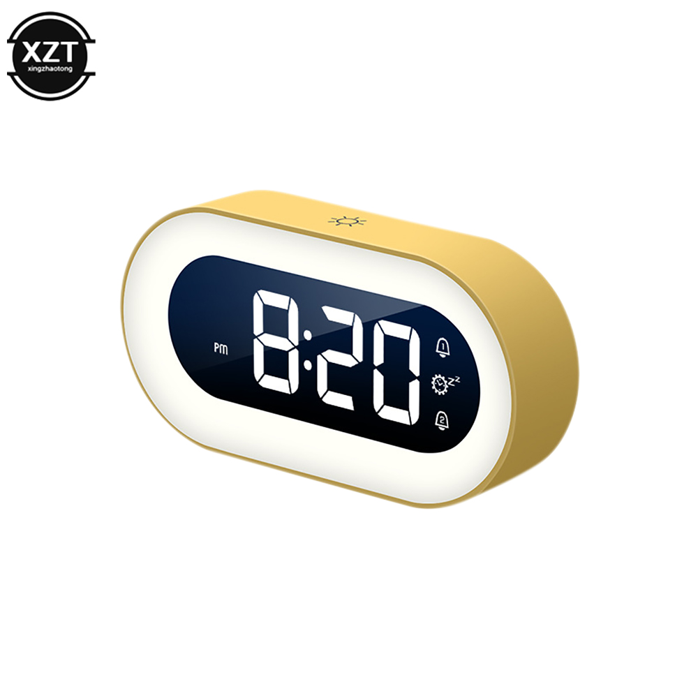 Music LED Digital Alarm Clock  - Led Desk Clock ulasan dan harga