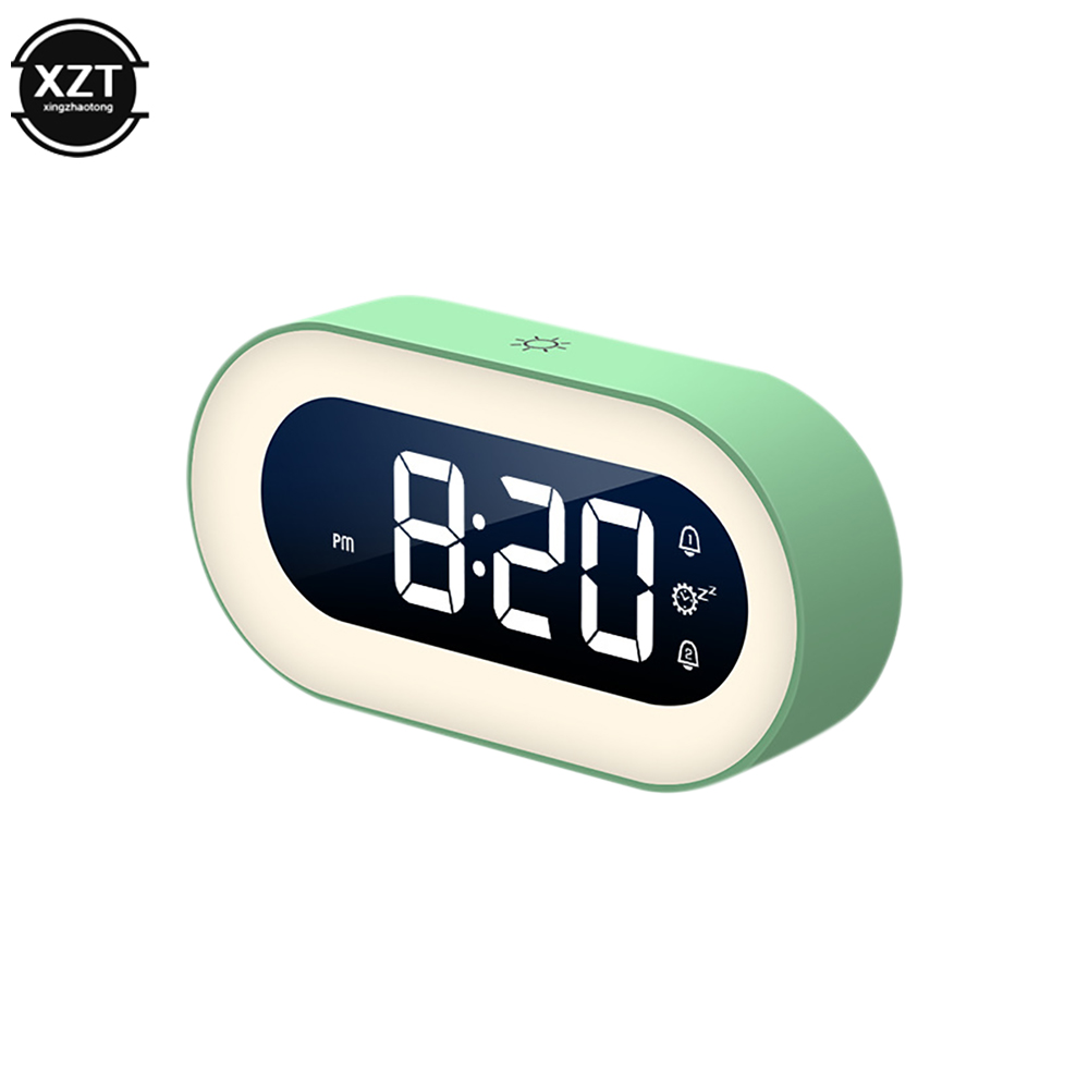 Music LED Digital Alarm Clock  - Led Desk Clock ulasan dan harga