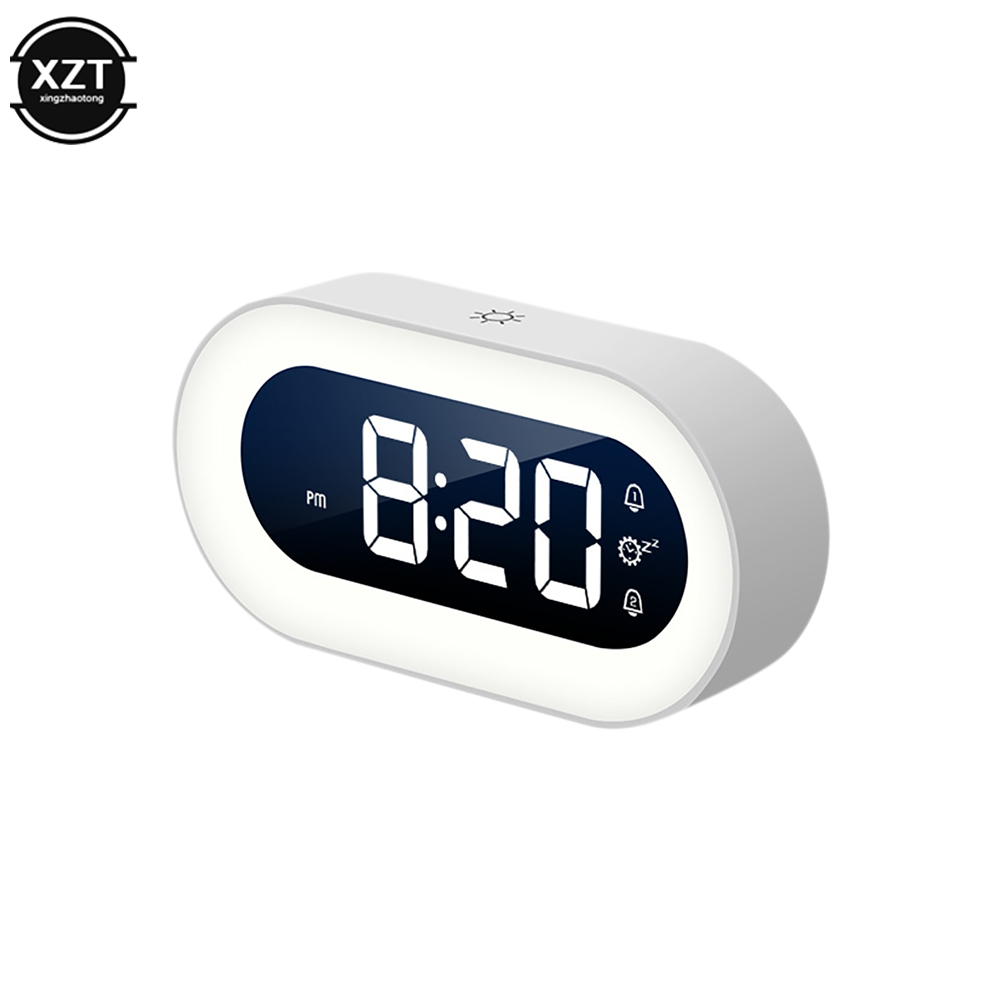 Music LED Digital Alarm Clock  - Led Desk Clock ulasan dan harga