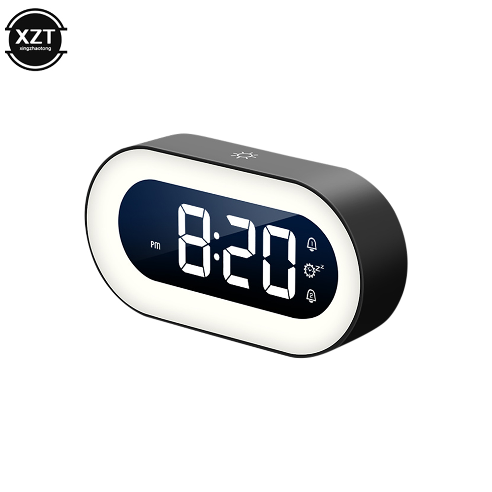 Music LED Digital Alarm Clock  - Led Desk Clock ulasan dan harga