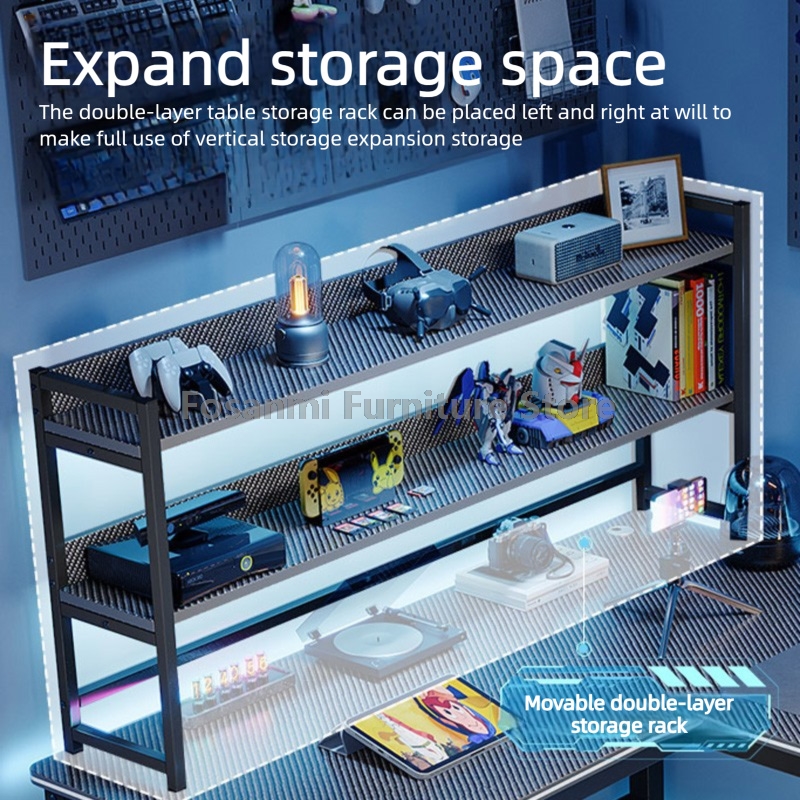 L-Shaped Computer Desk and Cha - Home Office Work Table ulasan dan harga