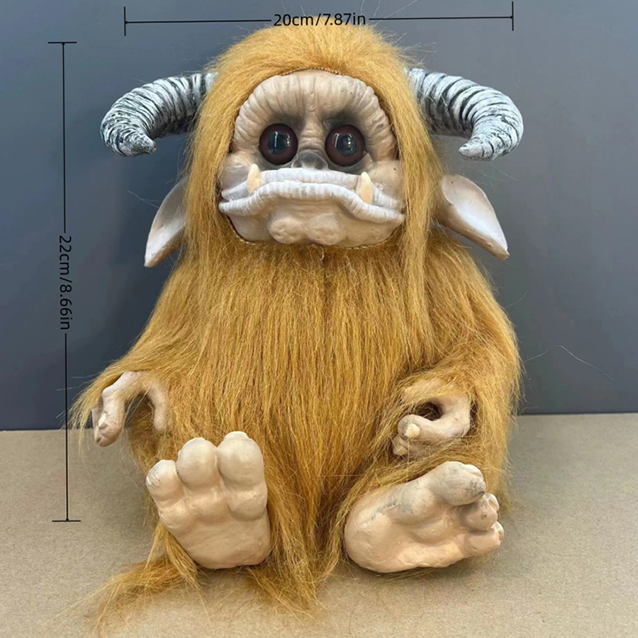 1 PC Brown Furry Large-Mouth M - Home Office Setup ulasan dan harga