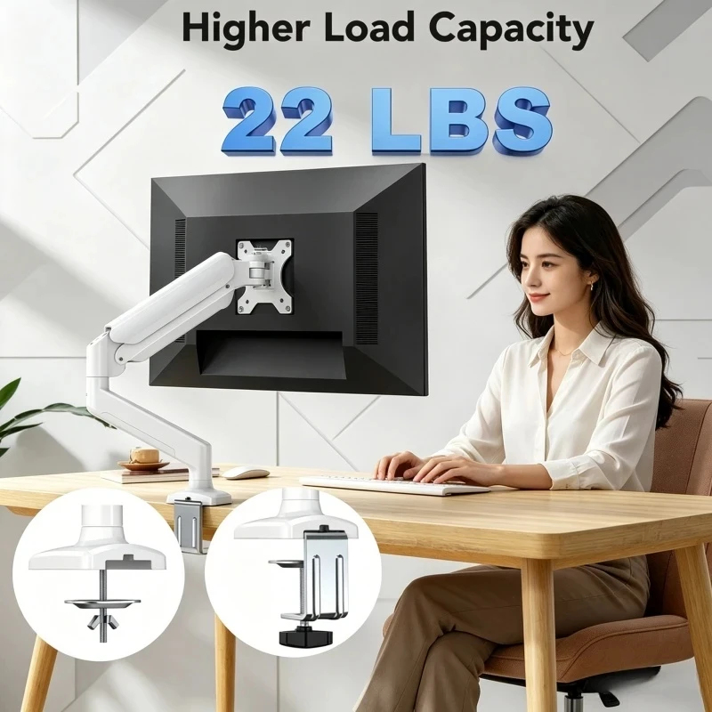 Single Monitor Desk Mount Arm– - Monitor Arm Dual ulasan dan harga