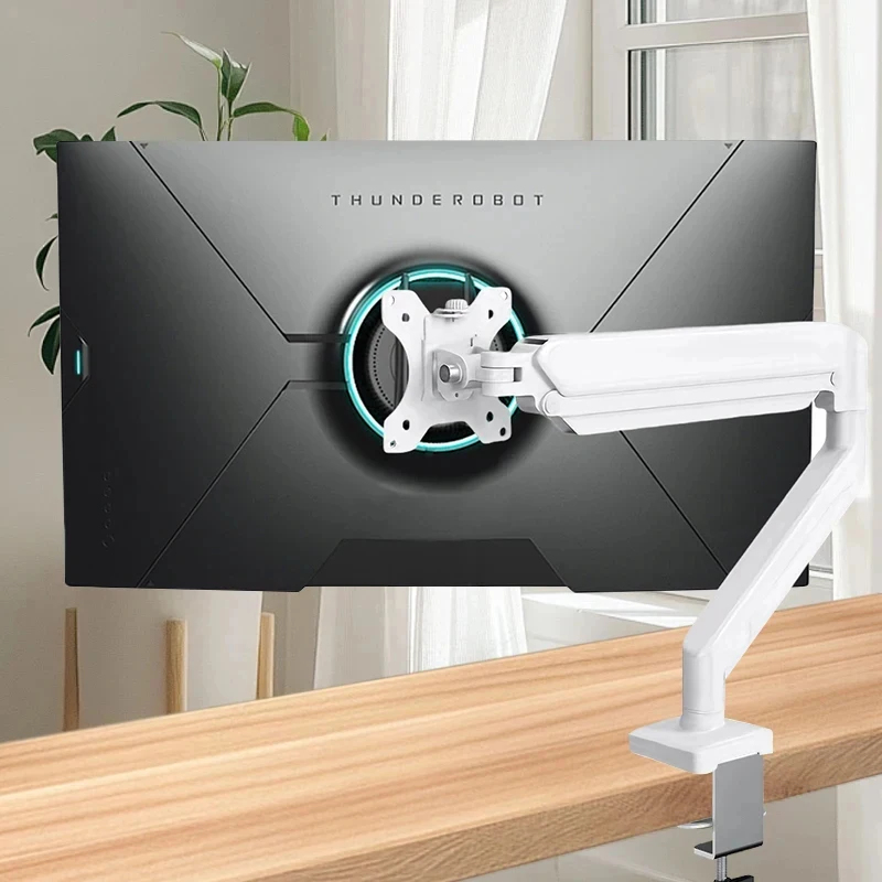 Single Monitor Desk Mount Arm– - Monitor Arm Dual ulasan dan harga