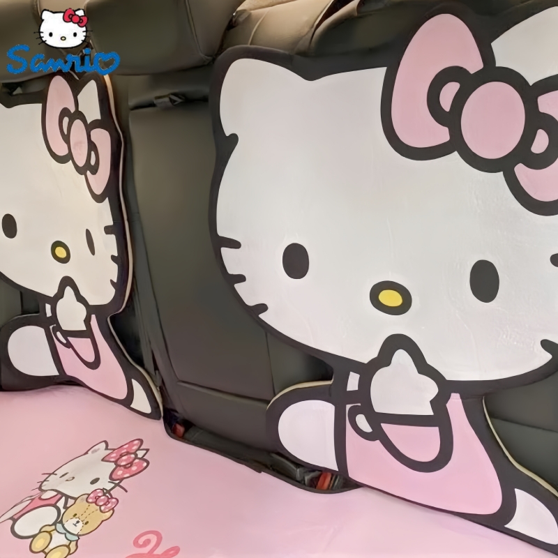 New Cute Fall Winter Cute Cat  - Mesh Back Cushion ulasan dan harga