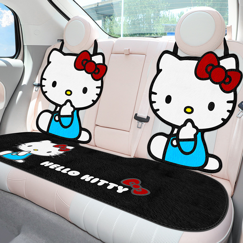 New Cute Fall Winter Cute Cat  - Mesh Back Cushion ulasan dan harga