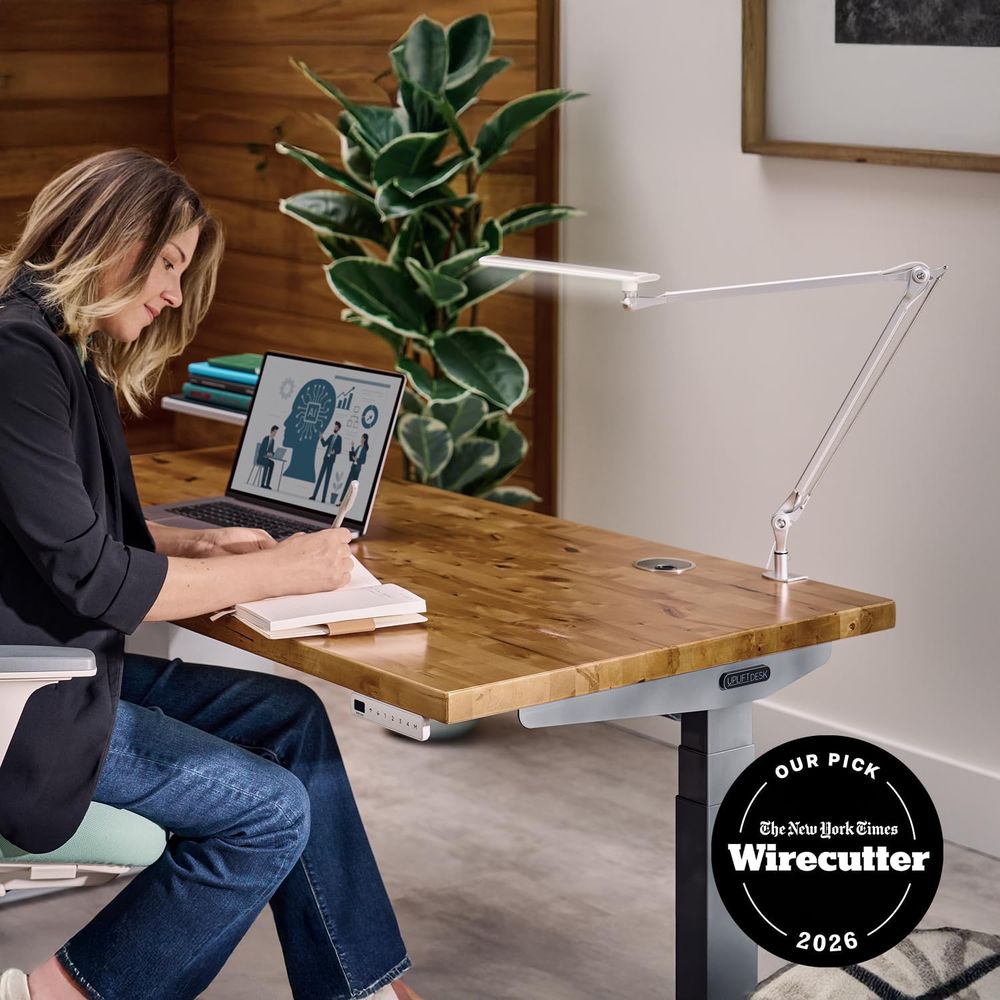 Adjustable 3-Color LED Desk La - Home Office Setup ulasan dan harga