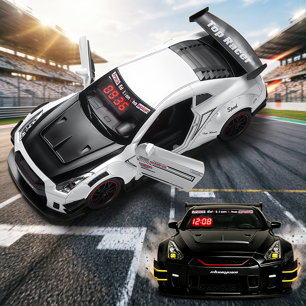 1Set Remote Control HyperCar A - Led Desk Clock ulasan dan harga