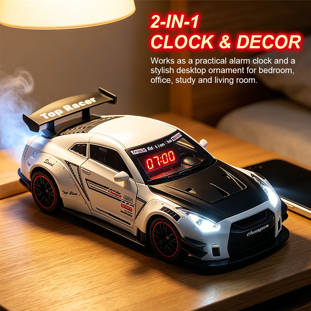 1Set Remote Control HyperCar A - Led Desk Clock ulasan dan harga