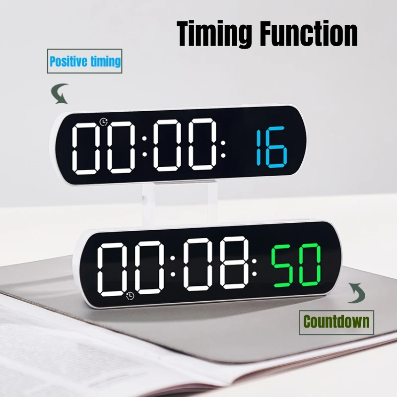Voice Control Digital Alarm Ti - Led Desk Clock ulasan dan harga