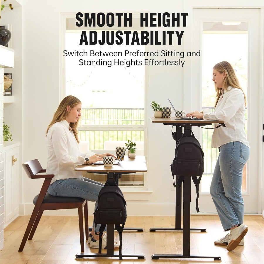 55 Inch Height Adjustable Sit  - Home Office Work Table ulasan dan harga