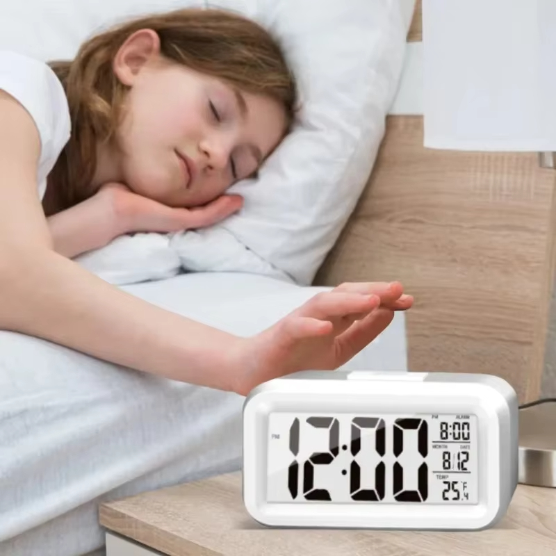1/2pcs Smart Digital Alarm Clo - Led Desk Clock ulasan dan harga