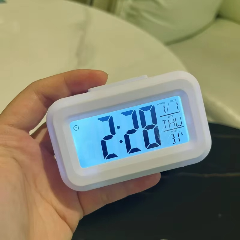 1/2pcs Smart Digital Alarm Clo - Led Desk Clock ulasan dan harga