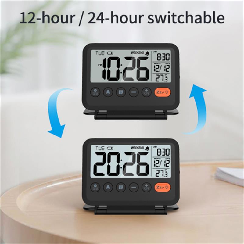 NOKLEAD Home Digital LCD Therm - Led Desk Clock ulasan dan harga