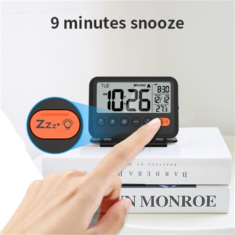 NOKLEAD Home Digital LCD Therm - Led Desk Clock ulasan dan harga