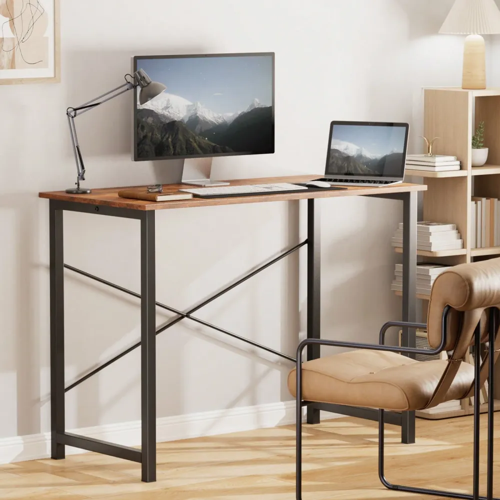 44 Inch Home Office Desk, Smal - Home Office Work Table ulasan dan harga