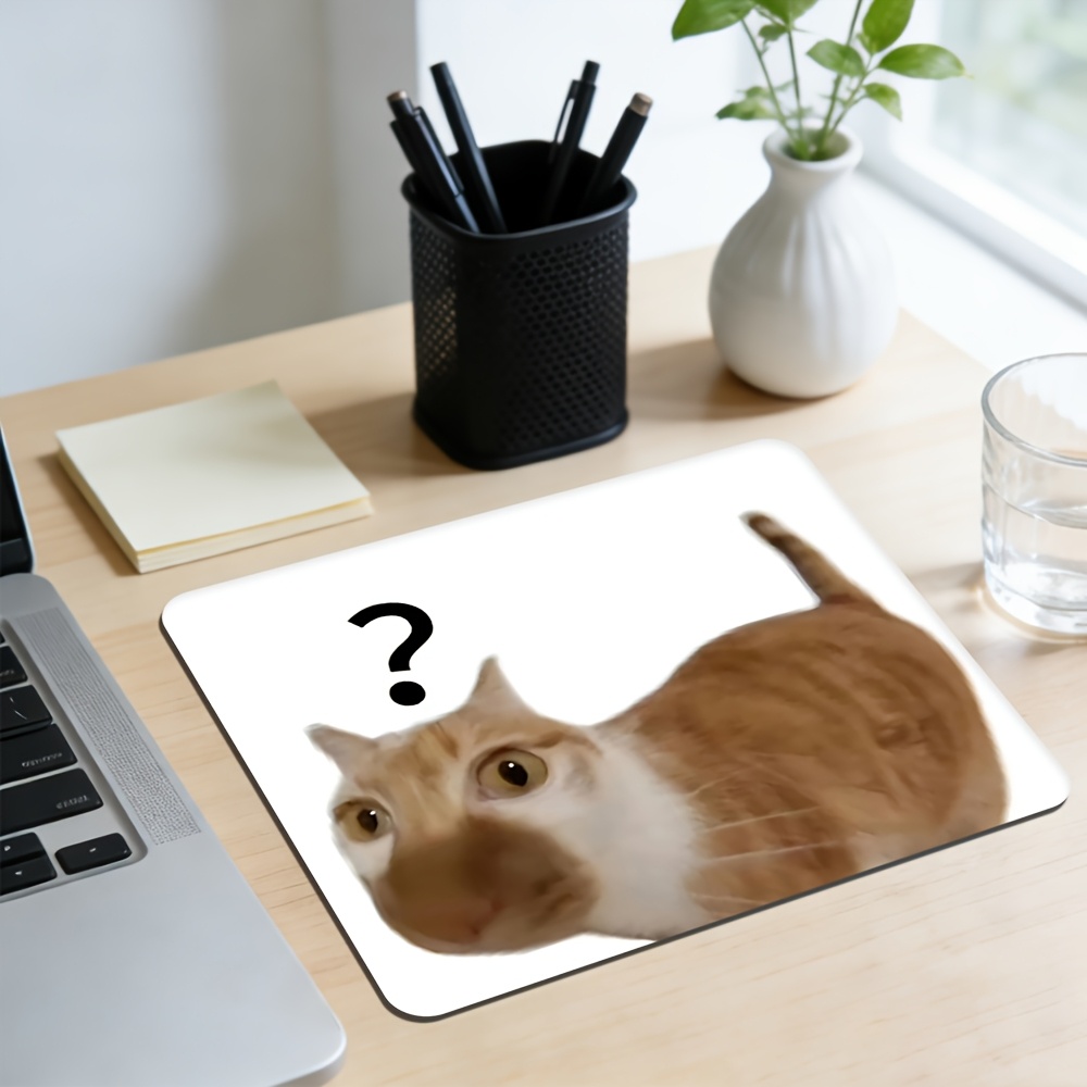 Funny Confused Cat Meme Mouse  - Home Office Questions ulasan dan harga