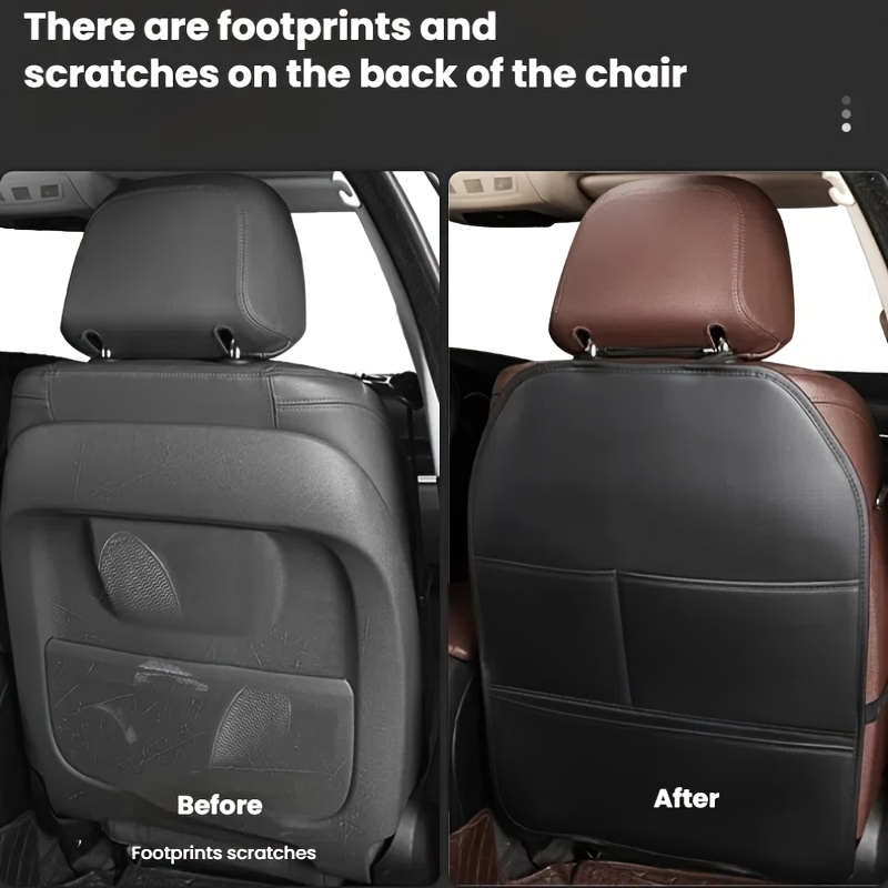 PU Leather Car Seat Back Prote - Mesh Back Cushion ulasan dan harga